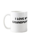 Preston, I LOVE MY GRANDPUPPY! mugs