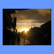 Preston Sunset Poster posters