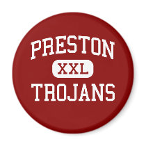 Preston - Trojans - High School - Preston Iowa magnets by customteamsportswear Preston - Trojans - High School - Preston Iowa magnets