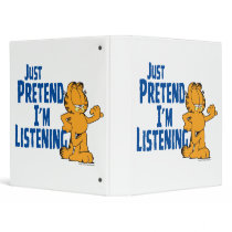 Pretend I'm Listening Binder