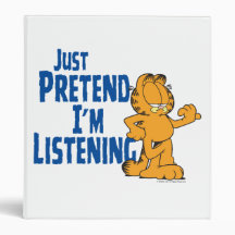 Pretend I'm Listening Binder