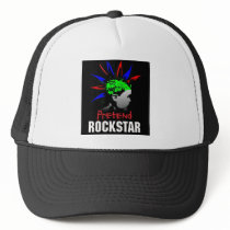 Pretend Rockstar Trucker Cap hats