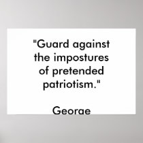 pretended patriotism posters