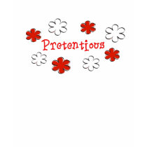 Pretentious (girly) t-shirts