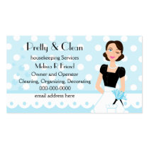 Pretty And Clean business cards