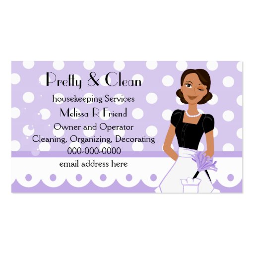 Pretty And Clean Business Card Template