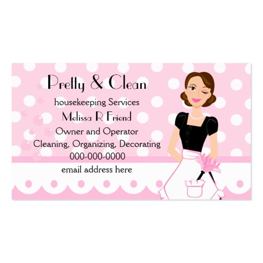 Pretty And Clean Business Card Templates (front side)
