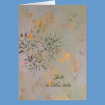 Pretty and simple thoughts cards