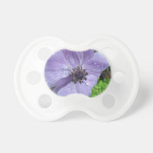 Pretty Anemone Flower Pacifier