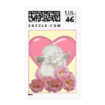 Pretty Angel Heart  Postage Stamps