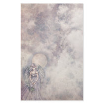 Pretty Angel in Clouds Stationary Stationery Design
