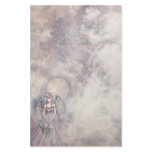 Pretty Angel in Clouds Stationary Stationery Design