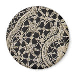 Pretty Antique Zele Lace Fridge Magnets Pretty Antique Zele Lace Fridge Magnets