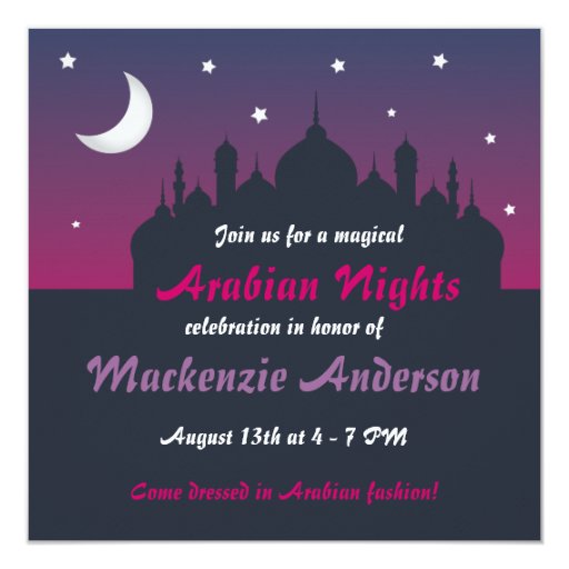 pretty party invitations