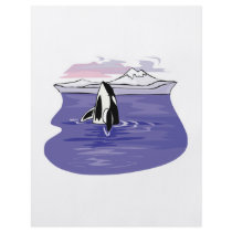 pretty artic orca scene flyer