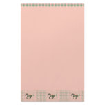 Pretty Baby on Green Checks stationery