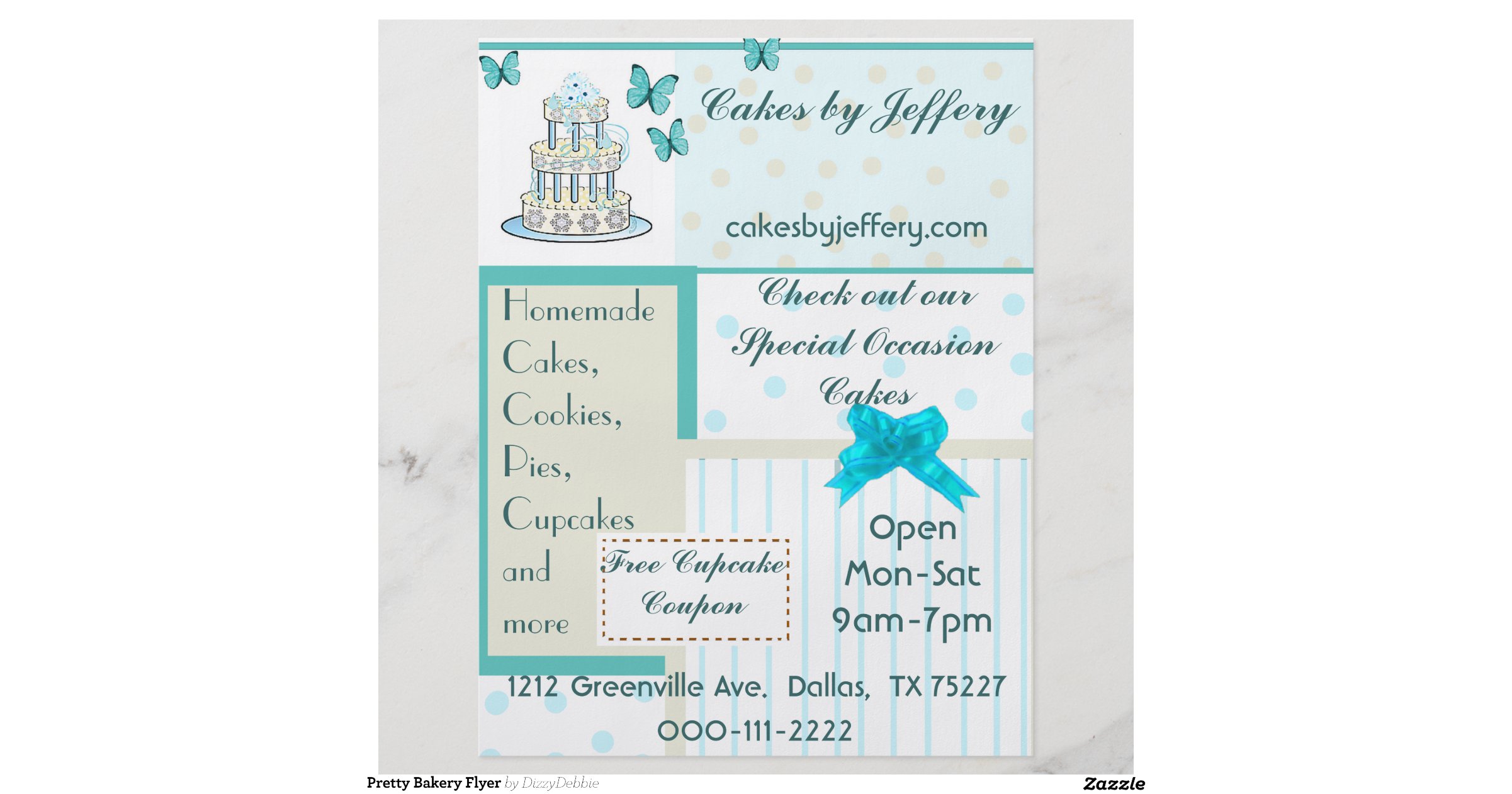 pretty bakery flyer r445728e675284603ba8d62278a3bdd01 pretty flyers
