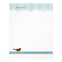 Pretty Bird: Letterhead