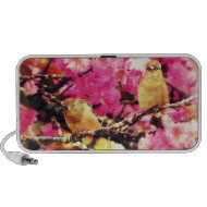 Pretty Birds and Pink Blossoms doodle