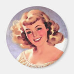 Pretty Blond Fridge Magnet