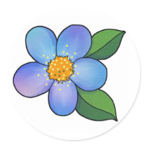 Pretty Blossom - 001 stickers by ArtbyJean Pretty Blossom - 001 stickers