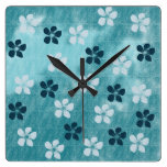 Pretty Blossoms Clock