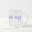 Pretty Blue And Green Dragonfly Mug