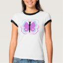 Pretty Blue And Purple Butterfly Shirt