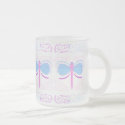 Pretty Blue And Purple Dragonfly Mug