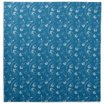 Pretty Blues design napkin napkins