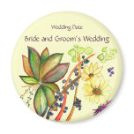 Pretty Bouquet Wedding Souvenir Magnet