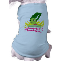 Pretty Bride of Frankenstein pet clothing by toxiferous Pretty Bride of Frankenstein pet clothing