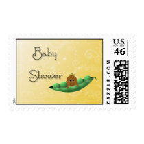 Pretty Brown Baby Yellow Peapod Stamp by PinkFence Pretty Brown Baby Yellow Peapod Stamp