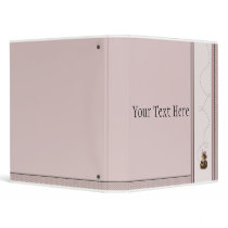 Pretty Brown Bear Diamonds Binder binders
