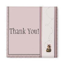 Pretty Brown Bear Diamonds Customizable Magnet magnets