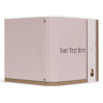 Pretty Brown Bear Pattern Binder binders