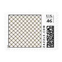 Pretty Brown Bear Toffee Plaid Stamps stamps