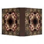 Pretty Brown Fractal binders