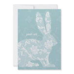 Pretty Bunny Easter Celebration Invitation invitations