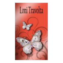 Pretty Butterflies Multi-Purpose Designer business cards