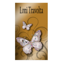 Pretty Butterflies Multi-Purpose Designer business cards