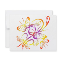 Pretty Butterfly Art #021 invitations by Mustang_Lady Pretty Butterfly Art #021 invitations