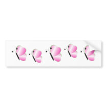 Pretty Butterfly bumper stickers