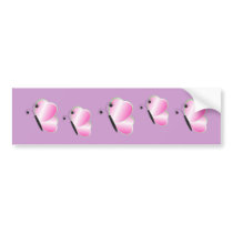 Pretty Butterfly bumper stickers
