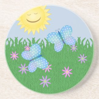 Pretty Butterfly Coasters coaster