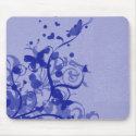 Pretty Butterfly Design Mousepad by MANDAx3 Pretty Butterfly Design Mousepad