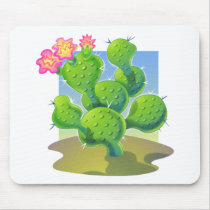 Pretty Cactus Vector mousepads