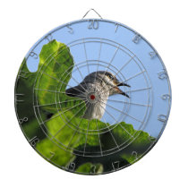 Pretty California Mockingbird Dartboard