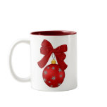 Pretty Christmas Ornament Mug