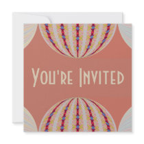 pretty circles invitations